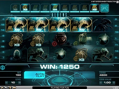 Aliens Slot Game