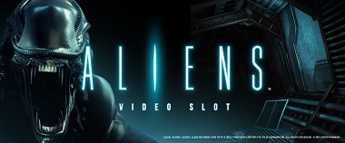 Aliens Video Slot Banner