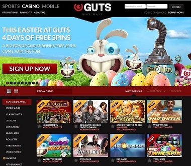 Guts Casino Easter Promotions