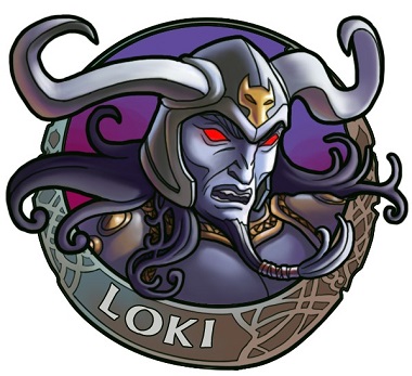 Loki Symbol Hall of Gods