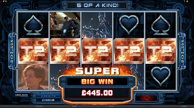 Terminator 2 Slot Big Win