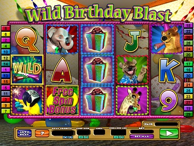 Wild Birthday Blast Slot Game