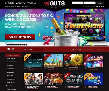 Big Winner Guts Casino