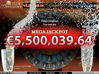 Mega Fortune Dreams Jackpot Win