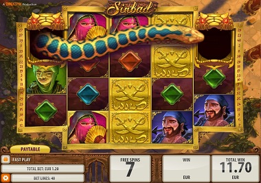 Sinbad Video Slot