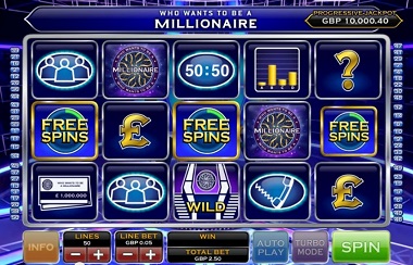 Who Wants To Be A Millionaire Slot Ash