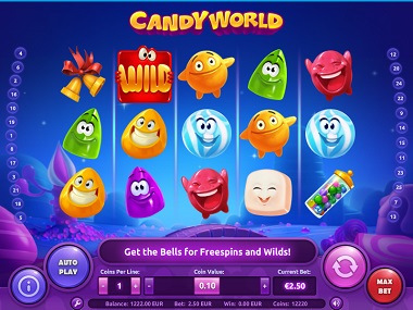 Candy World Slot Game