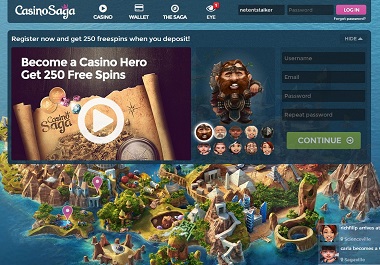 Casino Saga Start