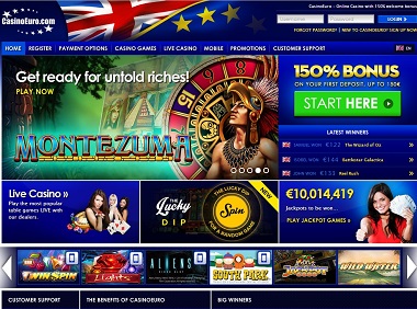 CasinoEuro Promotions