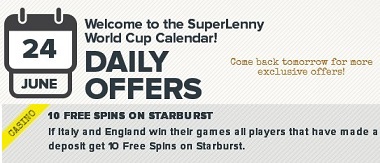 Daily World Cup Promo