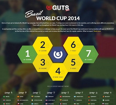 Guts World Cup Promotion