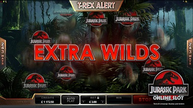 Jurassic Park Slot Extra Wilds