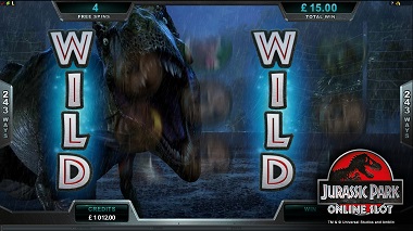 Jurassic Park Slot Screenshot