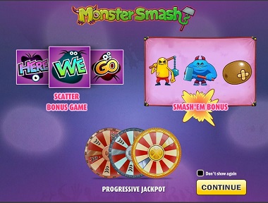 Monster Smash Slot Game