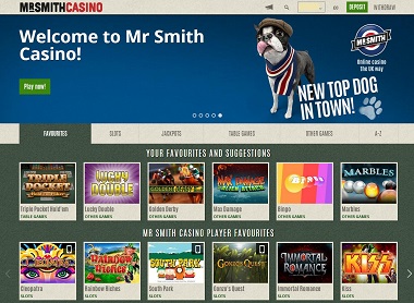 Mr Smith Casino Lobby