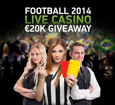 NetEnt Live Blackjack Football Promo