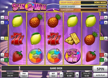 Spin & Win Slot Game