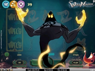 Safe and Cool Casinos The Wish Master Slot Game