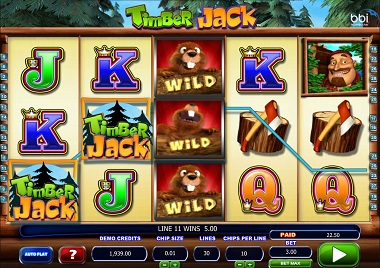 Timber Jack Casino Slot