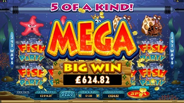 Fish Party Mega Big Win