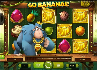 Go Bananas Slot Wilds