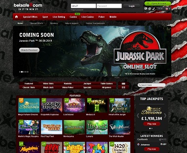 Jurassic Park Betsafe Slot