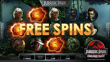 Jurassic Park Free Spins