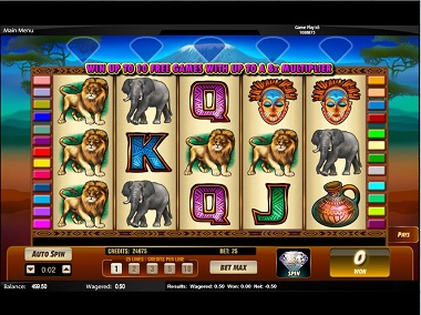 Serengeti Diamonds Slot Game