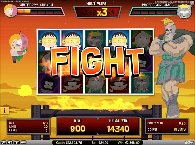 South Park Reel Chaos Slot Fight