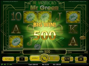 The Marvellous Mr Green Slot Game