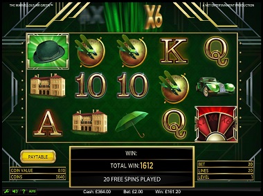 The Marvellous Mr Green Video Slot