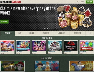 Mr Smith Casino Daily Offers