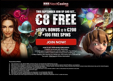 NextCasino 8 free