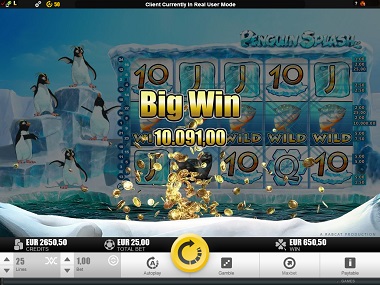 Penguin Splash Slot Big Win