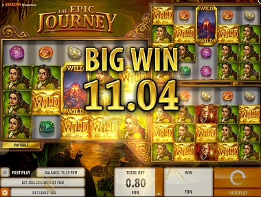 The Epic Journey Big Win