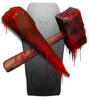 Coffin Symbol Blood Suckers