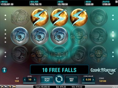 Cosmic Fortune Free Spins