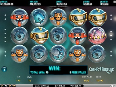 Cosmic Fortune Slot NetEnt