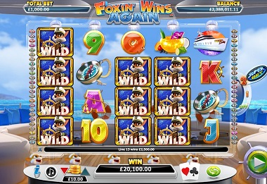 Foxin Wins Again Slot Wilds