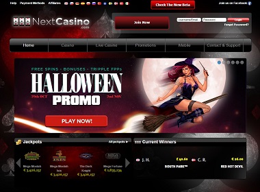 NextCasino  Halloween