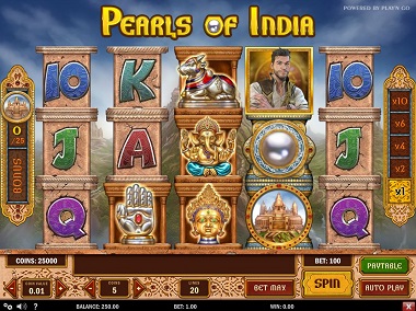 Pearls of India Slot Playn Go