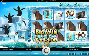 Penguin Splash Big Win