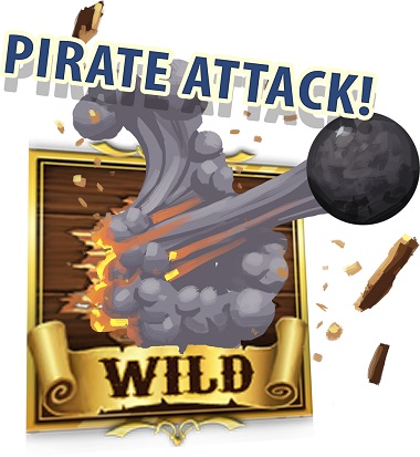 Pirate Attack Wild Symbol