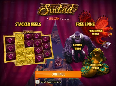 Sinbad Slot Quickspin