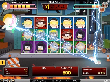 South Park Reel Chaos Bonus Game