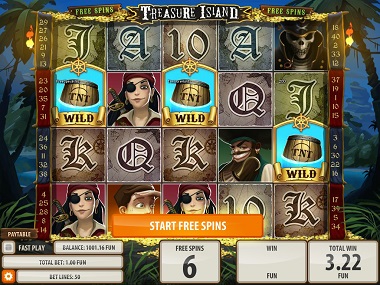 Treasure Island Slot Quickspin