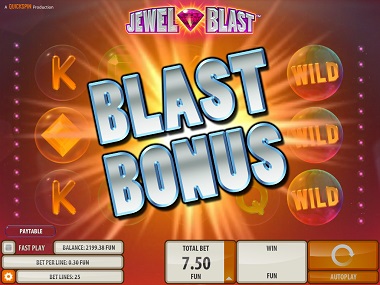 Blast Bonus Jewel Slot