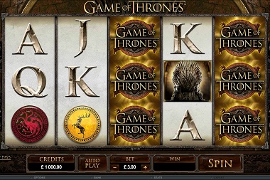 Game of Thrones Slot Microgaming
