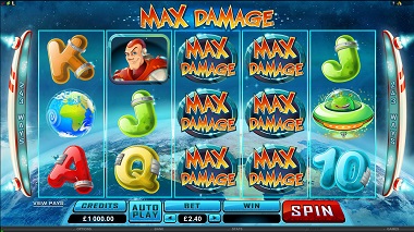 Max Damage Slot Wilds