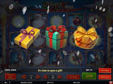 Merry Xmas Slot Gift Bonus